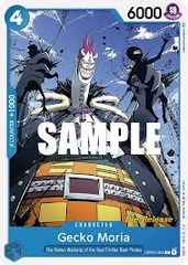 Gecko Moria - OP02-054 - P - (Paramount War Pre-release Promo)